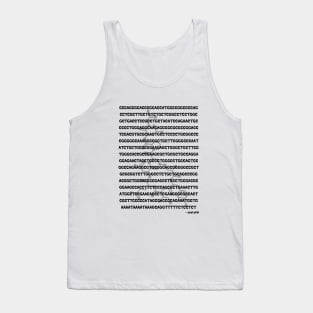 Oxytocin Gene Sequence Tank Top